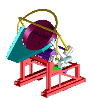 Rendering granulatore per cemento