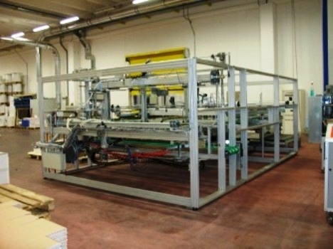 Packaging boxes machine